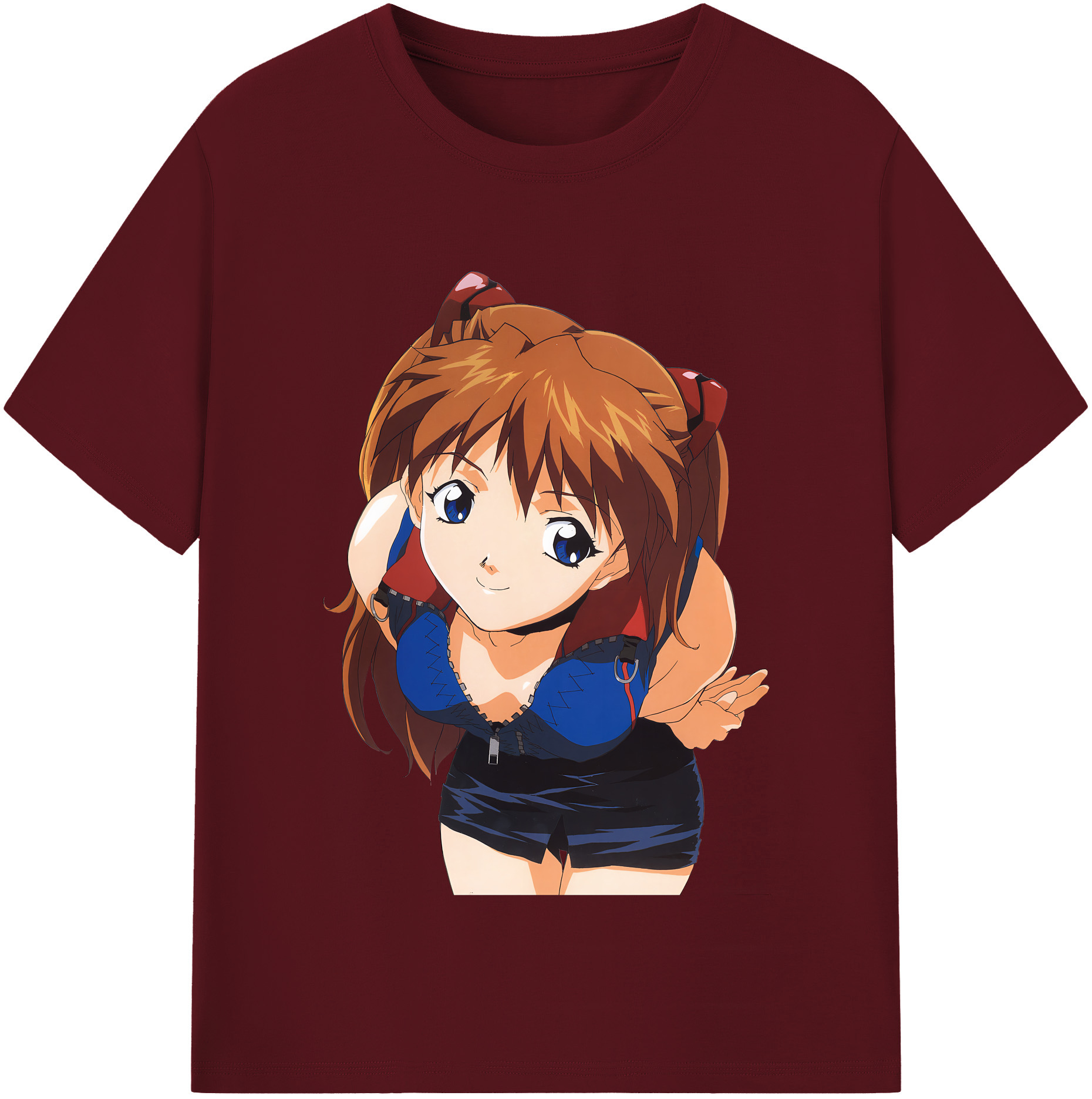 （画像用） EVA 新世紀エヴァンゲリオン 綿100％半袖Tシャツ（フロントプリント）